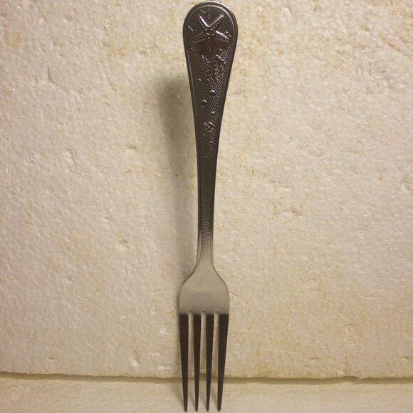 Cambridge Marine Life Starfish Satin Pattern Fork - Picture 1 of 4